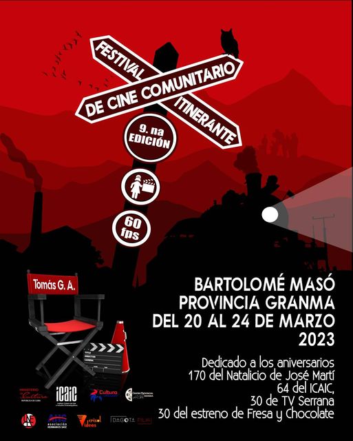 Poster del festival de Cine Comunitario